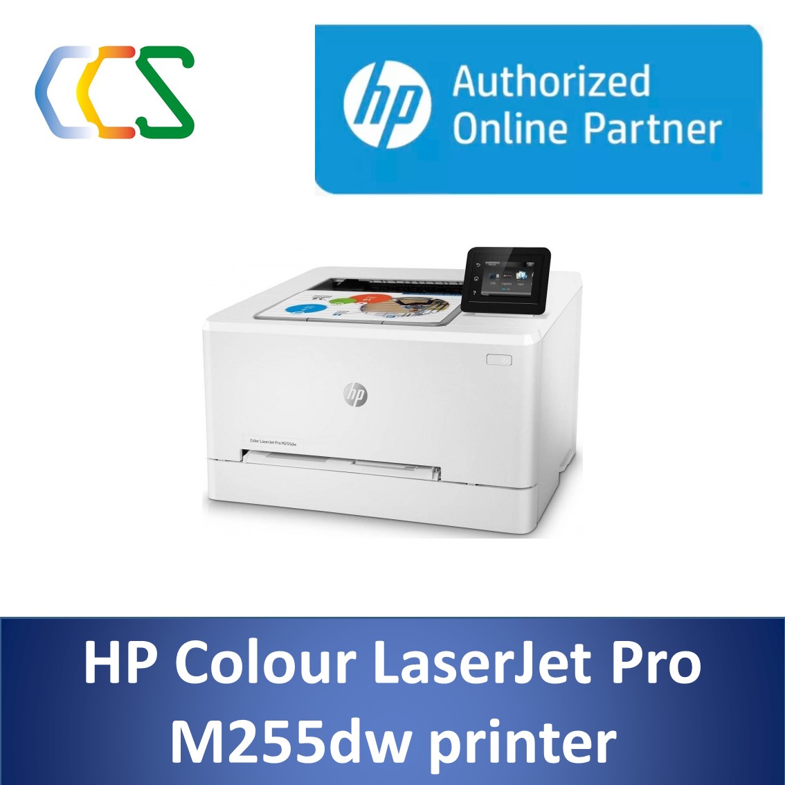 [Ready Stock] HP Color LaserJet Pro M255dw Single Function Printer m255  M255dw 7KW64A - Print, Wireless, 2sided Printing ***Orderable Supplies HP 206A 206X HP206A