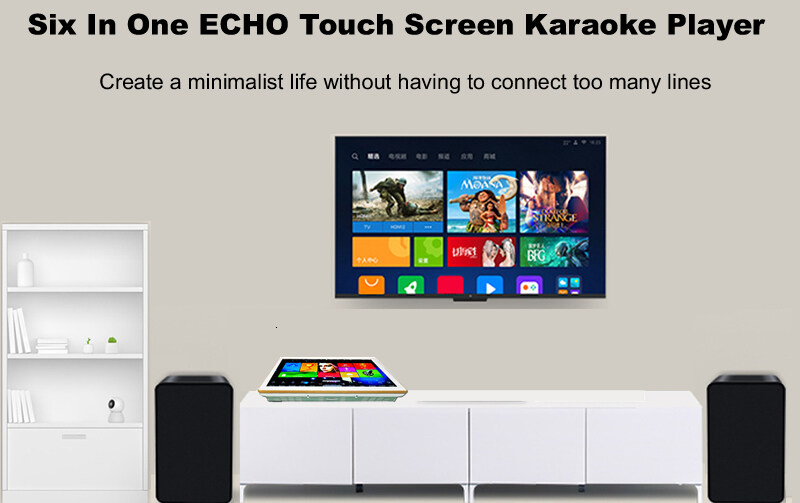 karaoke system,15.6'' All in one Touch screen karaoke machine +Music speaker+Wireless microphone,3TB HDD With 60K Chinese,English songs,400K Multi-Language songs on cloud