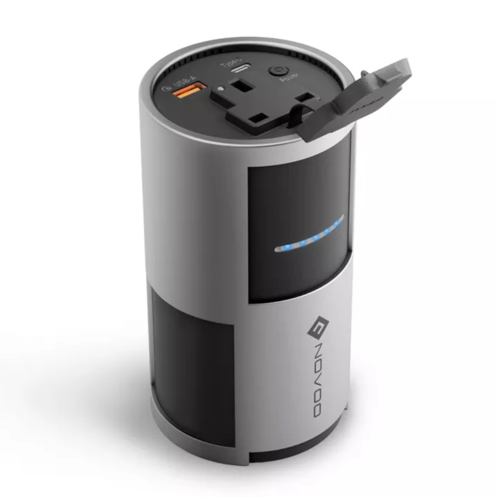 [NOVOO] 22500mAh Power Bank with 85W AC Outlet and 30 Watts Type-C Power Delivery, Ideal Power for Laptops, Drones, Tablets, Smartphones and other Devices (Upgraded 2020 Version)