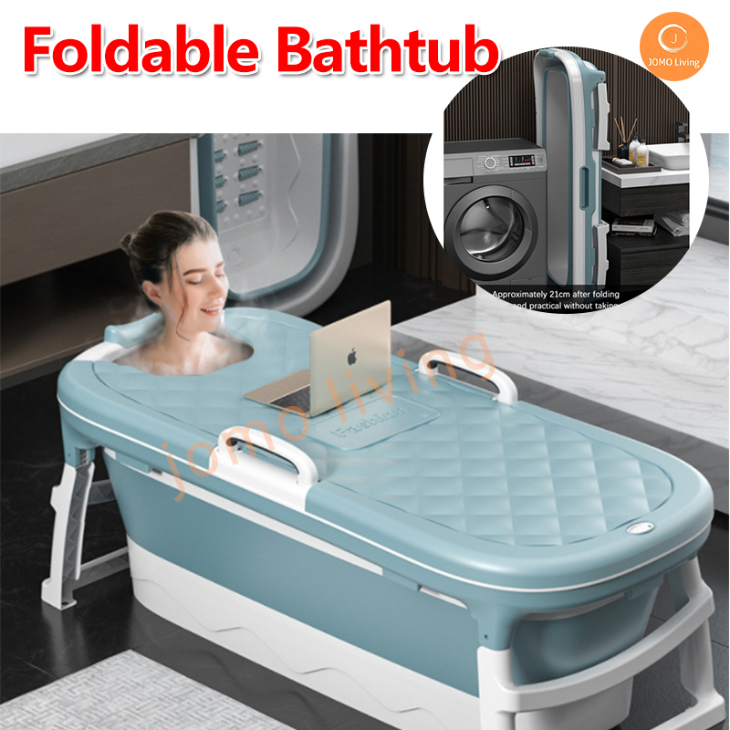 【Local Seller】Bath Barrel Adult Foldable Bath Tub Household Bathtub Child Adult Folding Bathtub 折叠浴缸